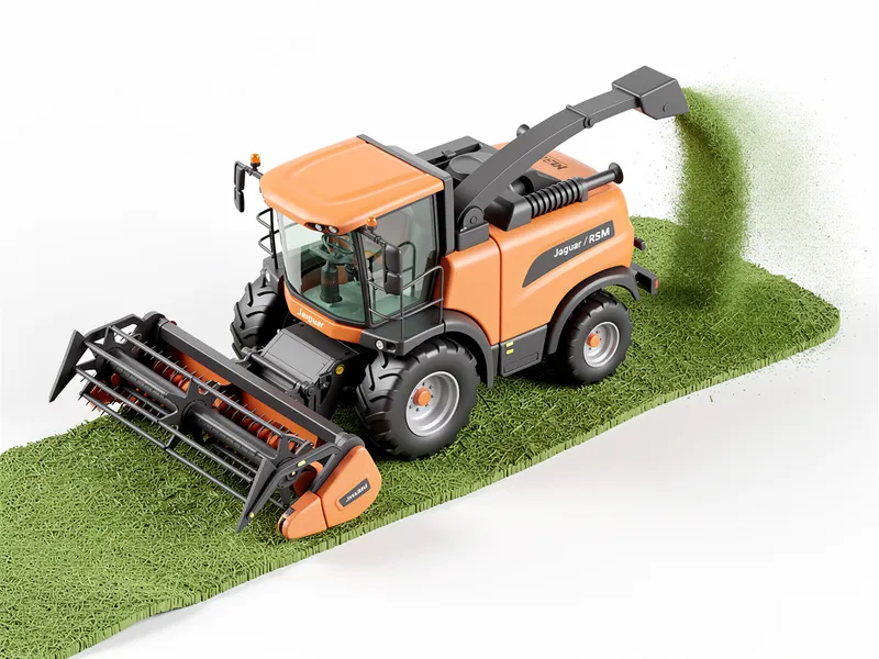 Кормоуборочный комбайн (Jaguar, RSM)